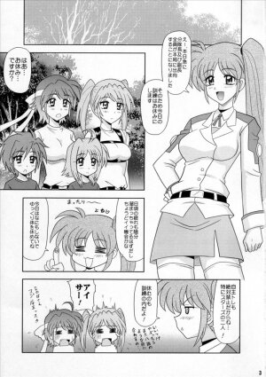 (C72) [Mutsuya (Mutsu Nagare)] Sugoi Ikioi 21 (Mahou Shoujo Lyrical Nanoha StrikerS) - Page 2