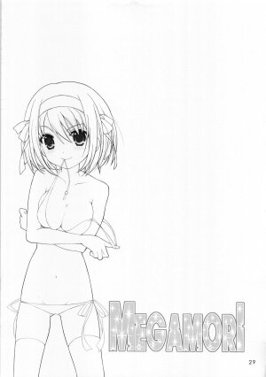 (C73) [Nagisawaya (Nagisawa You)] Megamori (The Melancholy of Haruhi Suzumiya) - Page 28