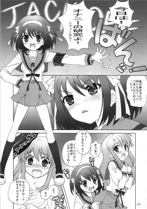 (C73) [Nagisawaya (Nagisawa You)] Megamori (The Melancholy of Haruhi Suzumiya) - Page 48