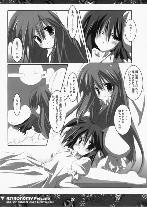 (C73) [ASTRONOMY (SeN)] Koisuru Usagi wa Setsunakute Reisen (Tewi) o Omou to Sugu XXX Shichau no (Touhou Project) - Page 21