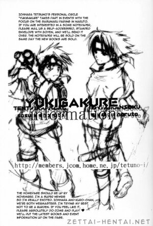 [Yukigakure (Ichihara Tetsuno)] Tentai Kansoku (Naruto) [English] - Page 18