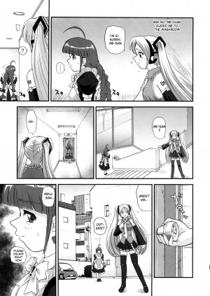 (COMIC1☆2) [Behind Moon (Q)] Mi Mikku (VOCALOID2 Hatsune Miku) [English] [desudesu] - Page 6