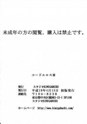 (GEASS Turbo) [Studio Kimigabuchi (Kimimaru)] Code Eross 3: Waga Na wa Ero (Code Geass) - Page 33