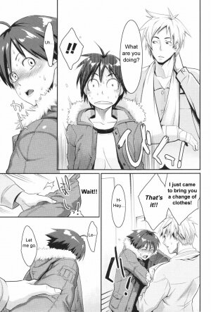 [Mikami Cannon] 203 Goushitsu Koi Monogatari | Room 203's Love Story (Men's Young Special IKAZUCHI 2008-03 Vol. 5) [English] [sirC] - Page 19