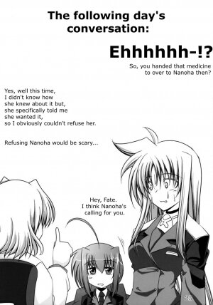 (C73) [SUTE☆POTE (Kagura Soushi)] riri tama hoshuu jugyou! | Riritama Supplementary Lessons (Mahou Shoujo Lyrical Nanoha) [English] - Page 24