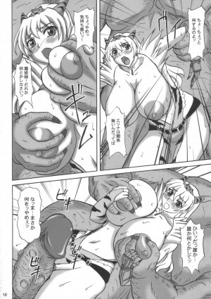 (SC33) [Anglachel (Yamamura Natsuru)] Injoku no Senshi Leina & Elina (Queen's Blade) - Page 17