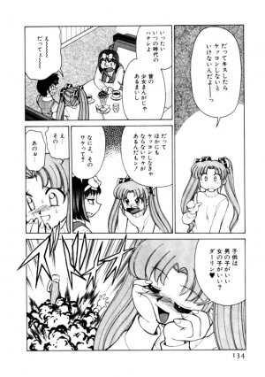 [Mizuki Hitoshi] Kyonyuu Kazoku 4 - Page 134
