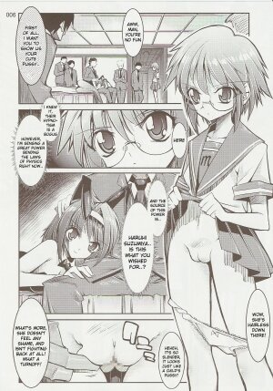 (C73) [Kaientai (Shuten Douji)] Melancholy Princess 3 (The Melancholy of Haruhi Suzumiya) [English] [desudesu] - Page 5