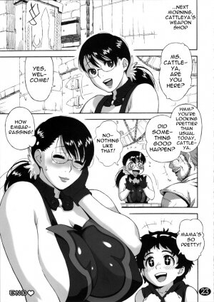 (SC37) [666protect (Jingrock)] Cattleya no Hon -Mama to Musuko no Mitsugetsu- (Queen's Blade) [English] [tokorodokoro] - Page 23