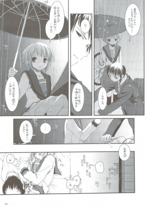 (C74) [Digital Lover (Nakajima Yuka)] DL-SOS soushuuhen (The Melancholy of Haruhi Suzumiya) - Page 58