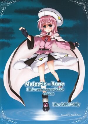 (Lyrical Magical 3) [MajesticRune (Kurogane)] little summoner CARO ～Shiawase no Jumon～ (Mahou Shoujo Lyrical Nanoha)