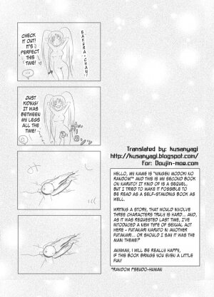 [Ningen Modoki (Random)] Otsugi wa ONOROKE Ninpoujou (NARUTO) [English] [Kusanyagi] - Page 3