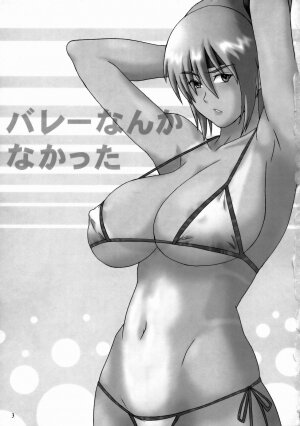 (C74) [Dashigara 100% (Minpei Ichigo)] Volley Nanka Nakatta (Dead or Alive) - Page 2