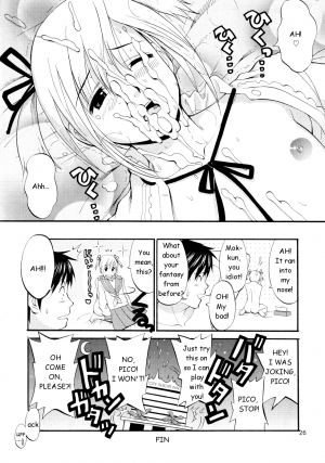 (COMIC1) [Saigado] Boku no Pico Comic + Koushiki Character Genanshuu (Boku no Pico) [English] [SaigadoFan] - Page 26