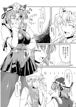 (C74) [04U (Misasagi Tasuku)] Doki!! Toshima Darake no Dai Kyouen (Touhou Project) - Page 8