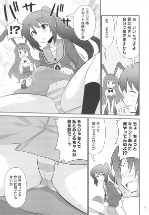 (C74) [Metamorphose (GUY)] Kyonko no kentai life wa 0 yo! (The Melancholy of Haruhi Suzumiya) - Page 6