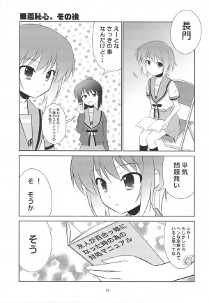 (C74) [Metamorphose (GUY)] Kyonko no kentai life wa 0 yo! (The Melancholy of Haruhi Suzumiya) - Page 12