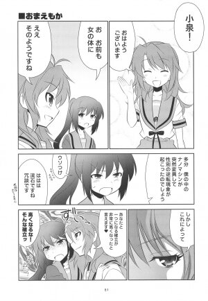 (C74) [Metamorphose (GUY)] Kyonko no kentai life wa 0 yo! (The Melancholy of Haruhi Suzumiya) - Page 20