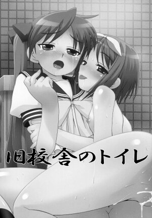 [Shinobi no Yakata (Yoshiki Iwama)] JEWELBOX DECADENT-GRAY Kyuukyousha no Toilet Kagami Tsukasa no Ecchi na Hon (Lucky Star) - Page 4
