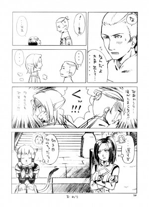 (C74) [Nichiyouban (Hoshina Shintarou)] Souvenir Jou (Final Fantasy XI) - Page 19