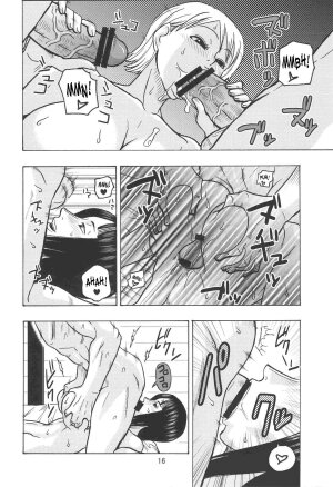 (C74) [ACID-HEAD (Murata.)] Nami no Koukai Nisshi EX NamiRobi 2 (One Piece) [English] [SaHa] - Page 17