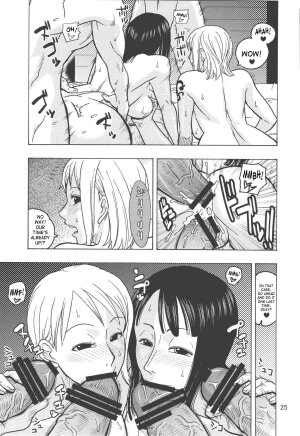 (C74) [ACID-HEAD (Murata.)] Nami no Koukai Nisshi EX NamiRobi 2 (One Piece) [English] [SaHa] - Page 26