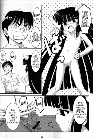(SC38) [Surume no Oka (Yukino Koreyuki)] Kuro Masterpiece War! (Kodomo no Jikan) [English] [SaHa] - Page 11
