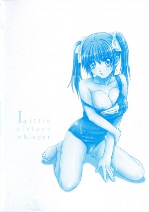 [Nanno Koto] Imouto-tachi no Sasayaki - Little sisters Whisper. - Page 4