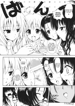 (C74) [Shiawase Kanmiryou (Yuki Tomoshi)] TryLOVE-ru (To LOVE-Ru) [English] {FAKKU} - Page 8