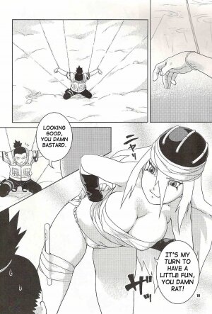 (C68) [Nekomataya (Nekomata Naomi)] Nakisuna no Yoru | Night of Crying Sand (Naruto) [English] [SaHa] - Page 9