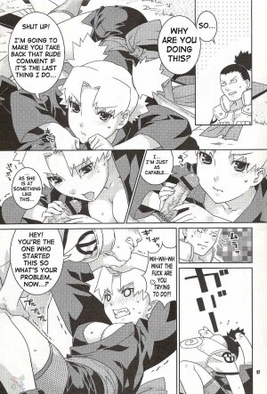 (C68) [Nekomataya (Nekomata Naomi)] Nakisuna no Yoru | Night of Crying Sand (Naruto) [English] [SaHa] - Page 16
