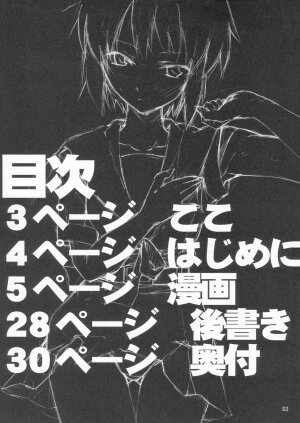 (SC33) [TTT (Miharu)] Yukinko LOVER (The Melancholy of Haruhi Suzumiya) - Page 2