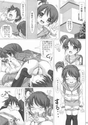 (SC35) [pooca (Nora Shinji)] Sarani Okashi Nasai! (The Melancholy of Haruhi Suzumiya) - Page 14