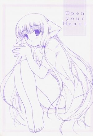 (CR28) [ZiP (Moekibara Fumitake)] Open your Heart (Chobits)