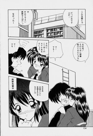 [Nanami Shizuka] Rakuen no Yuuwaku - Page 135