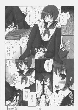 (C74) [KIMARINET (Kimarin, Maki, Neko Tenshin)] Inokori!? Communication - Page 6