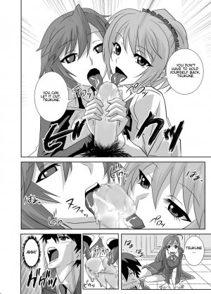 [COMIC1☆2] [Kamo Roosaazu (Oobanburumai)] Kapuchuu to Vampire (Rosario + Vampire) [English] - Page 8