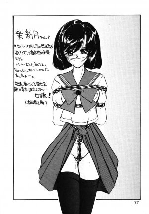 (C66) [Thirty Saver Street 2D Shooting (Maki Hideto, Sawara Kazumitsu)] Silent Saturn SS vol. 7 (Bishoujo Senshi Sailor Moon) - Page 37