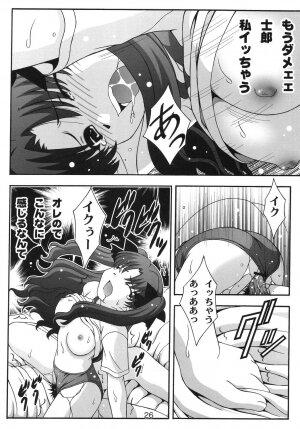 (C67) [Studio Wallaby (Takana Yu-ki)] SECRET FILE NEXT 11 - Fate is capricious (Fate/stay night) - Page 25