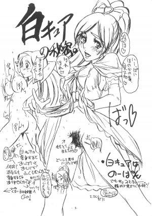 (C66) [Sekai Kakumei Club (Ozawa Reido)] Mesu Buta no Shiiku to Kouhai Nitsuite (Futari wa Precure) - Page 6