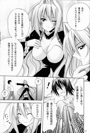 (SC41) [PH (TAM)] Ai Desu Watashi no Ashikabisama (Sekirei) - Page 11