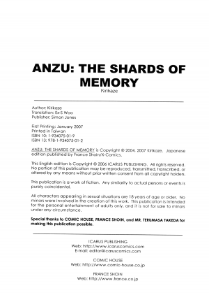 [Kirikaze] ANZU ~Kioku no Hakuhen~ | The Shards of Memory [English] [Ex-S Woo] [Decensored] - Page 232