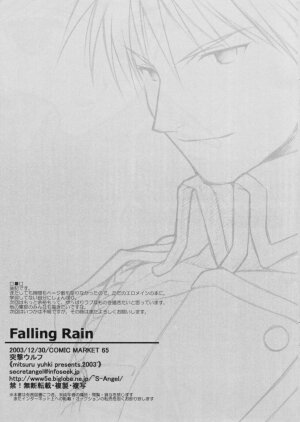 (C65) [TOTSUGEKI WOLF (Yuhki Mitsuru)] Falling Rain (Fullmetal Alchemist) [English] - Page 15