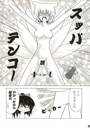 (SC27) [SeaFox (Kirisaki Byakko)] Mayou mono wa fuku o mo suteru (Touhou Project) - Page 11