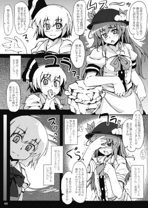 (Reitaisai 6) [Hannama (Soine)] In SeVeNtH hEaVeN tUrReT (Touhou Project) - Page 5