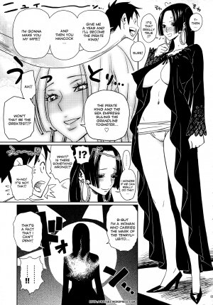 (C75) [Abradeli Kami (Bobobo)] Abura Shoukami Tsukane No.04 Hatsukoi Jotei | First Love Empress (One Piece) [English] [sandwhale + Kaya83] - Page 4