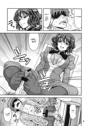 (COMIC1☆2) [Junpuumanpandou (Hida Tatsuo)] GLASSES 00 (Mobile Suit Gundam 00) [English] [CGrascal] - Page 8