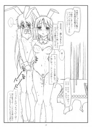 (COMIC1☆3) [bolze. (rit.)] Kyankyan Iwasareru Bunny Mushiritorare-ru+ (Hayate no Gotoku! [Hayate the Combat Butler!]) - Page 18