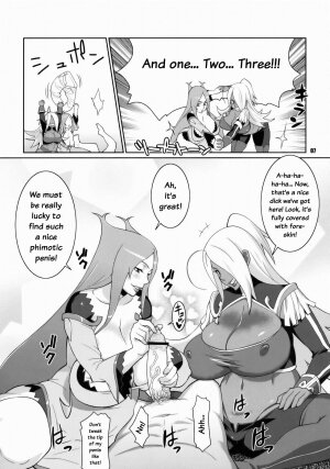 (C75) [TETRODOTOXIN (Nise Kurosaki)] Machina & Garnet to Toshikoshi SEX Zanmai (Dragonaut) [English] {doujin.moe.us} - Page 6