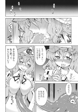 (C74) [Youmusya (Gengorou)] Yuyuko-sama sonna mono tabecha ikemasen (Touhou Project) - Page 22